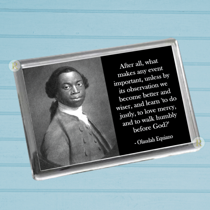 Olaudah Equiano Fridge Magnet